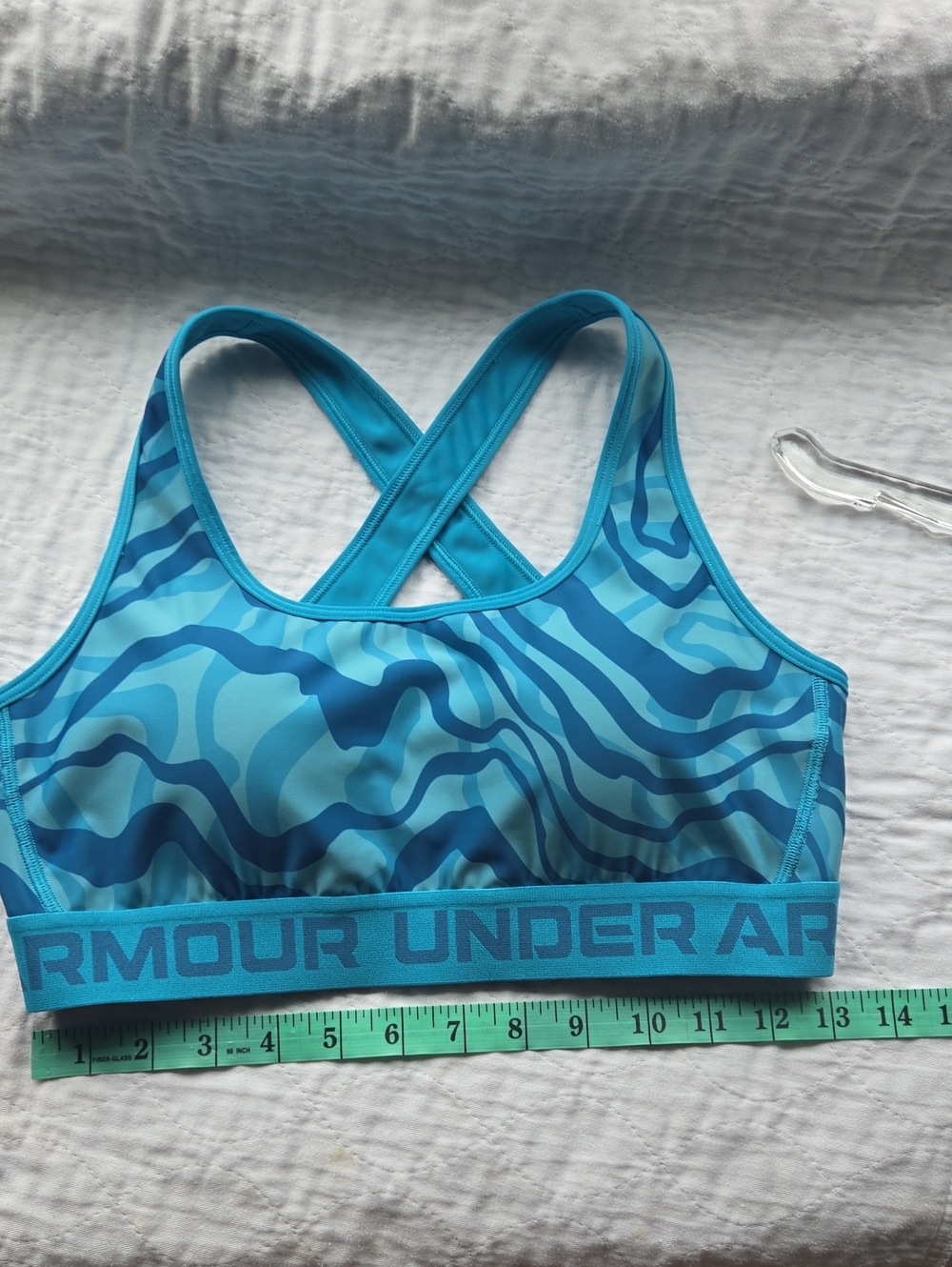 Under Armour Sports Blue Sports Bra, sM
